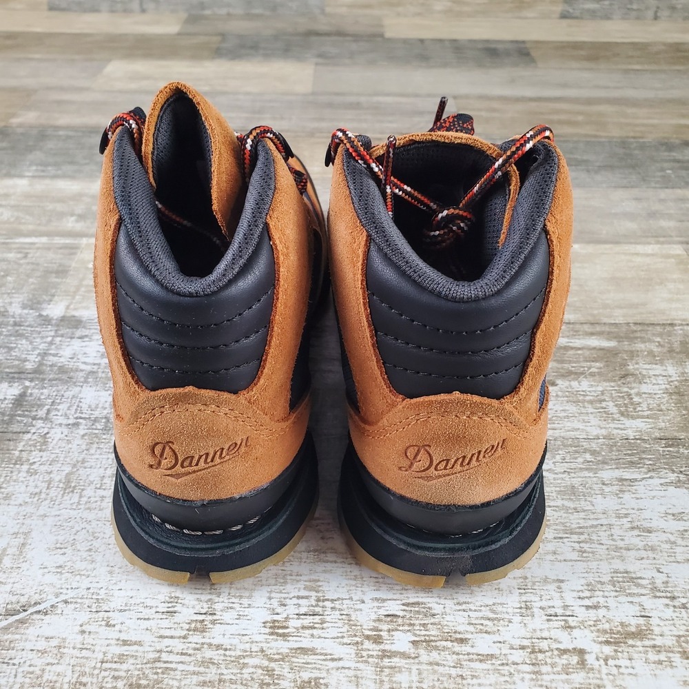 Danner Lace-Up Boots in Brown and Navy - Picture 3 of 12